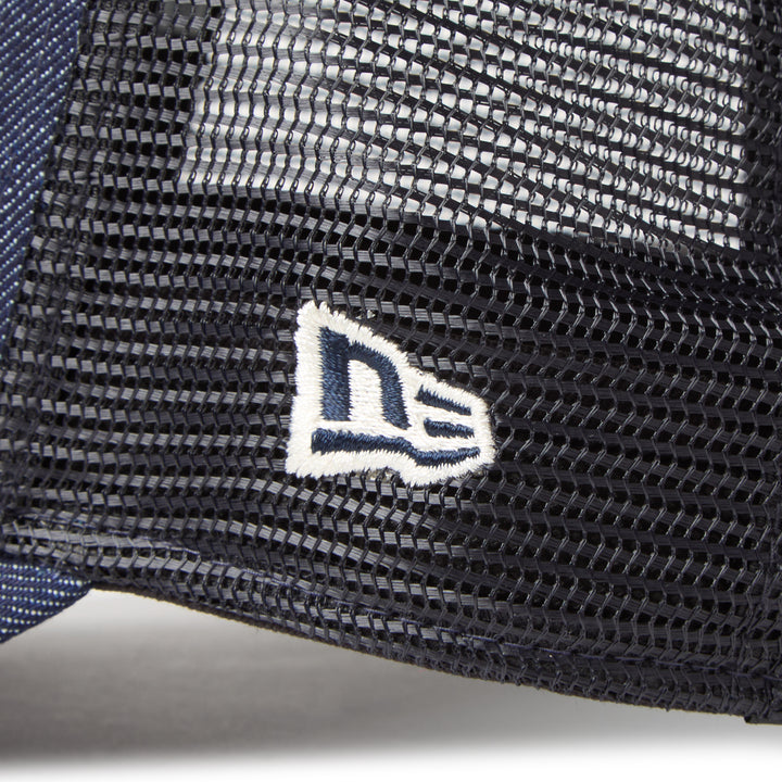 New Era หมวกรุ่น New Era Denim Navy 9Forty A-Frame Trucker Cap