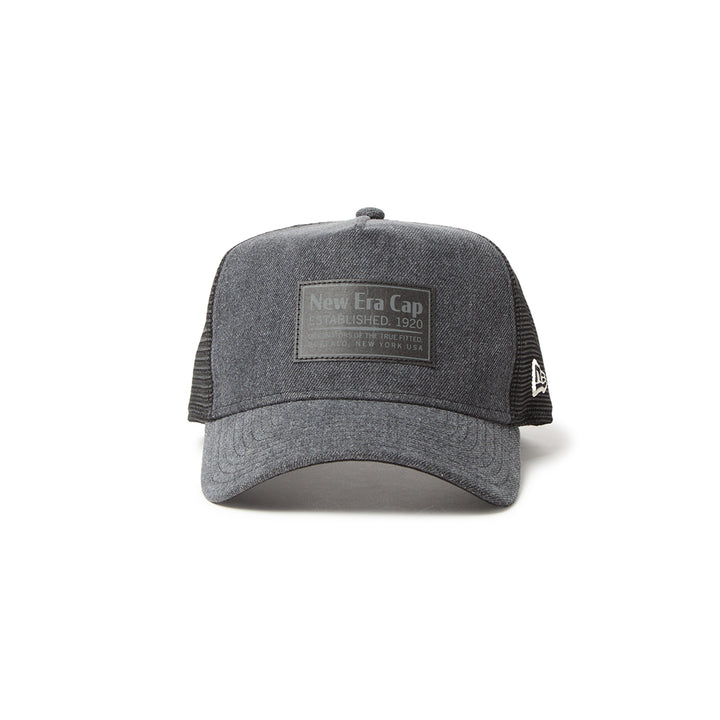 New Era หมวกรุ่น New Era Denim Graphite 9Forty A-Frame Trucker Cap
