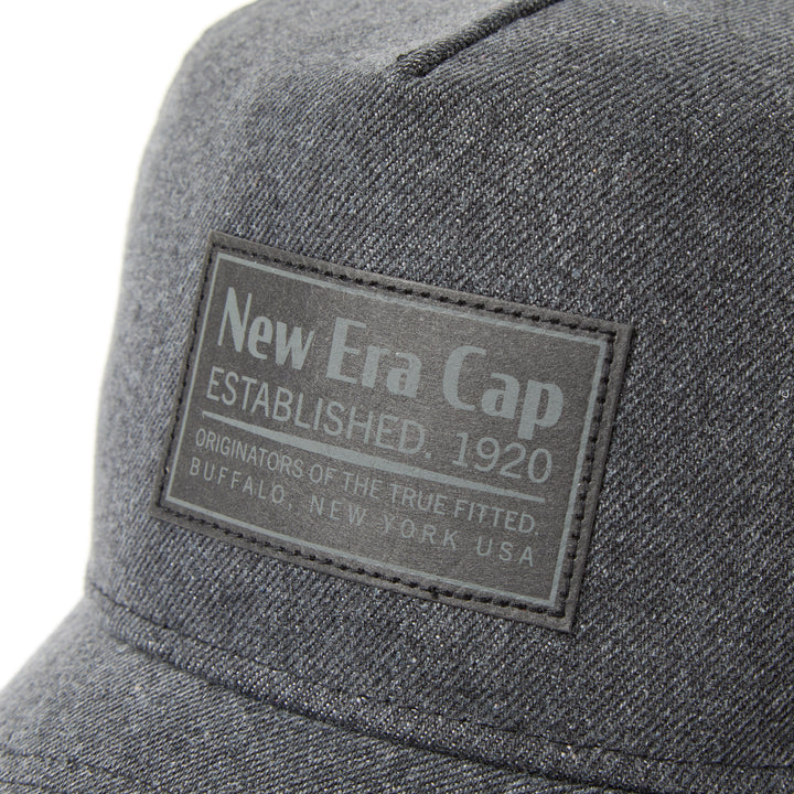 New Era หมวกรุ่น New Era Denim Graphite 9Forty A-Frame Trucker Cap