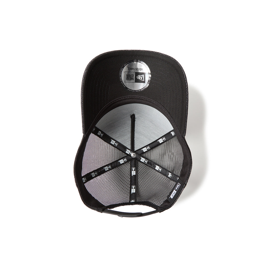 New Era หมวกรุ่น New Era Denim Black 9Forty A-Frame Trucker Cap