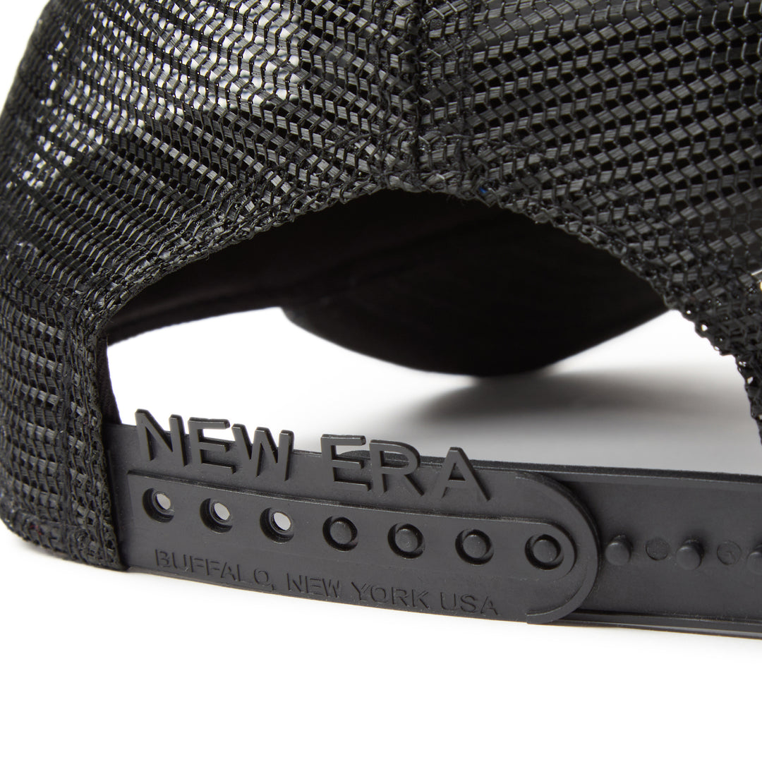 New Era หมวกรุ่น New Era Denim Black 9Forty A-Frame Trucker Cap