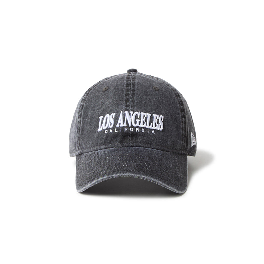 New Era หมวกรุ่น New Era Los Angeles Pack Black 9Twenty Cloth Strap Cap