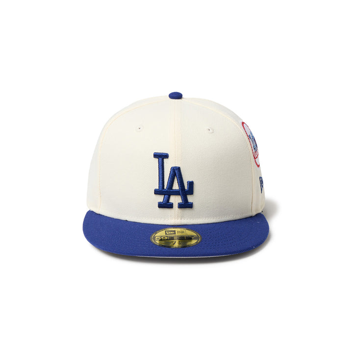 New Era หมวกรุ่น Los Angeles Dodgers Co Mlb 2-Tone White And Dark Royal 59Fifty Cap