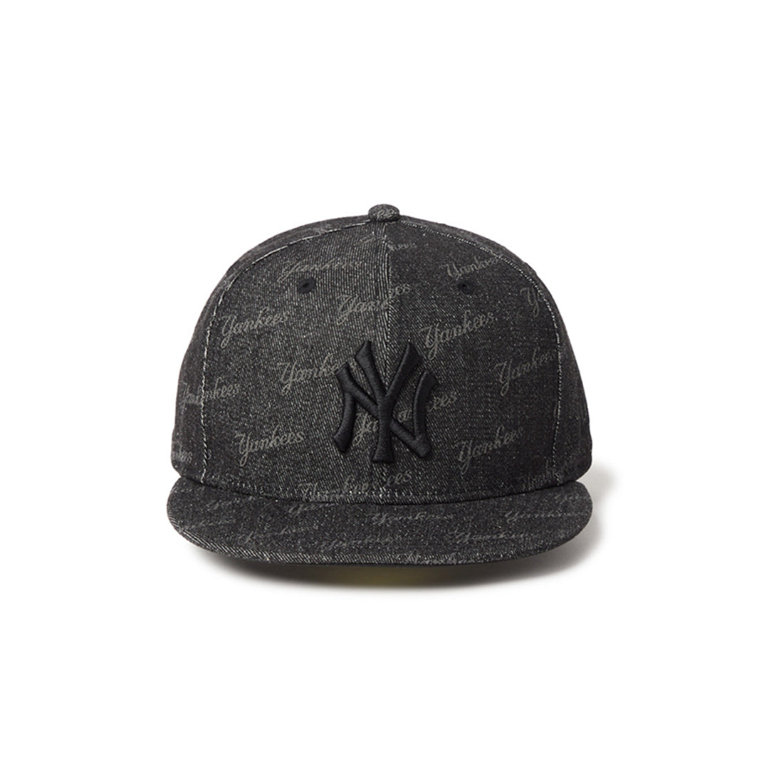 New Era หมวกรุ่น New York Yankees Laser Burn Out Black 59Fifty Cap