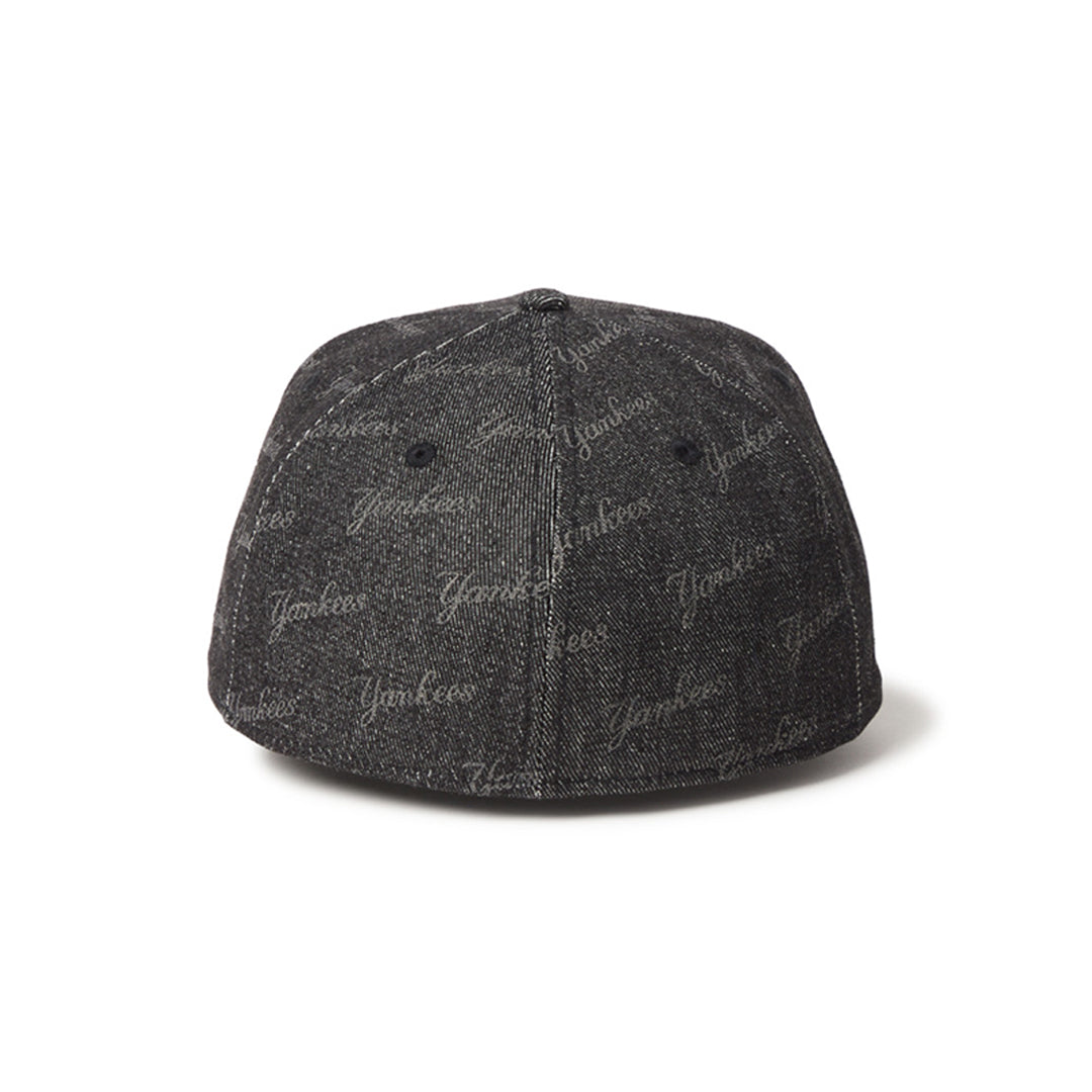 New Era หมวกรุ่น New York Yankees Laser Burn Out Black 59Fifty Cap