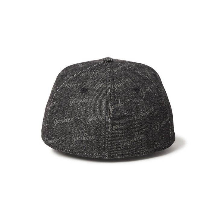 New Era หมวกรุ่น New York Yankees Laser Burn Out Black 59Fifty Cap