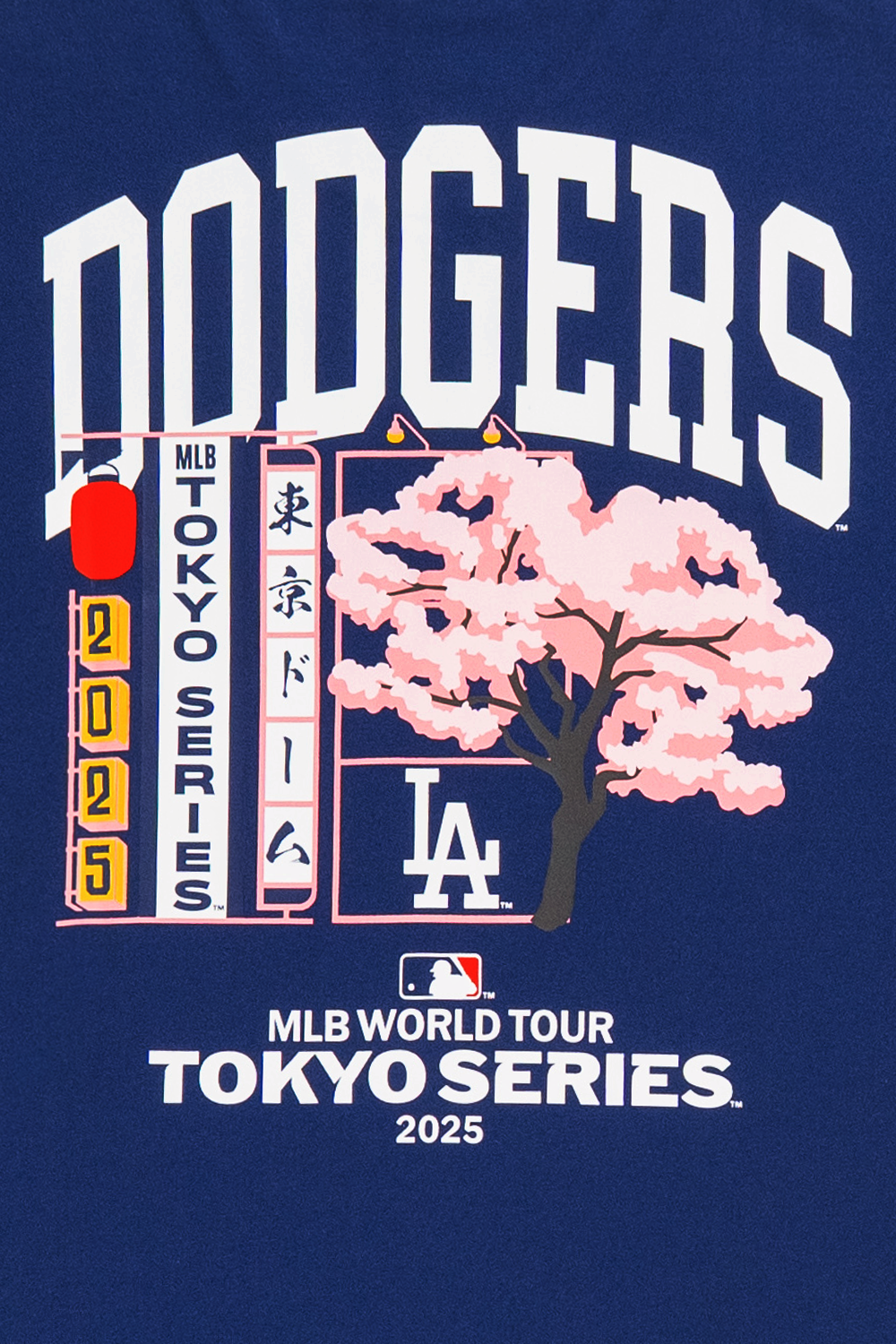 New Era เสื้อยืดแขนสั้นรุ่น Los Angeles Dodgers Mlb Tyo S Sakura Ohtani Dark Royal Short Sleeve Tee