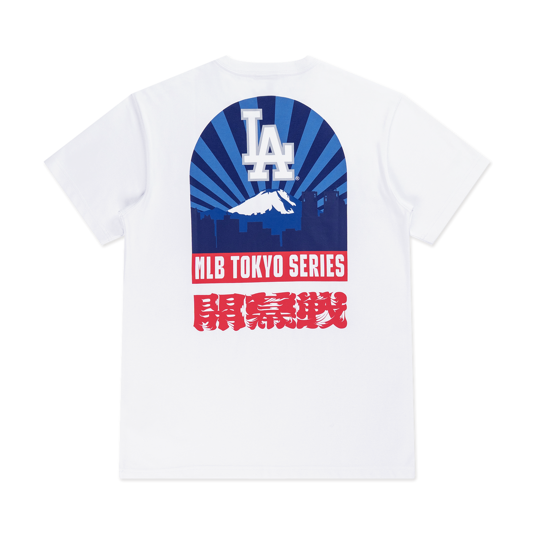 New Era เสื้อยืดแขนสั้นรุ่น Los Angeles Dodgers Mlb Tyo S Opening Ohtani White Short Sleeve Tee