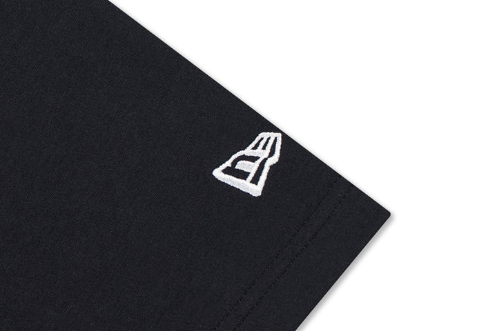 New Era เสื้อยืดแขนสั้นรุ่น Las Vegas Raiders Cnb Logo Black Oversized Short