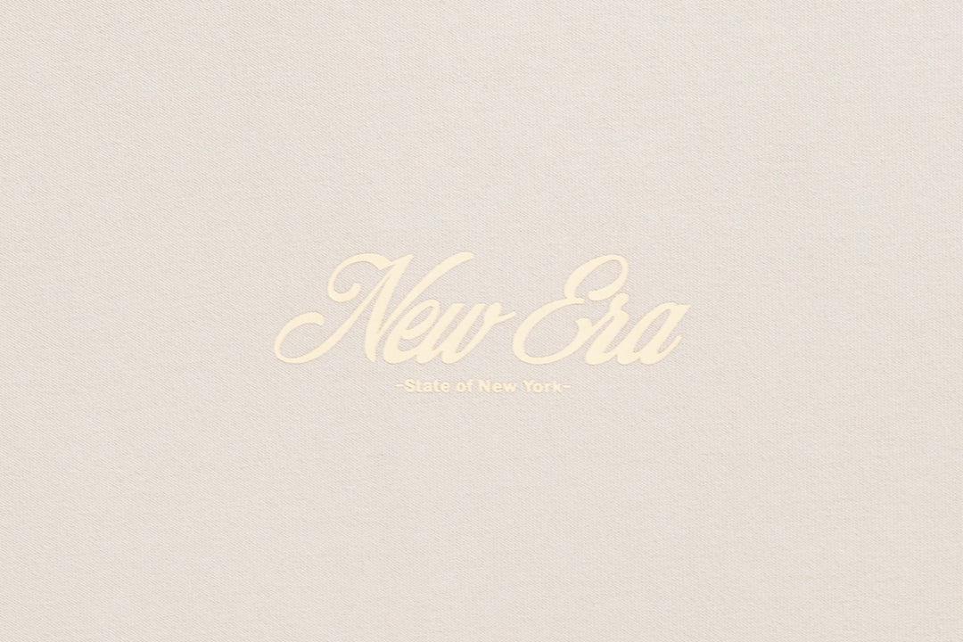 New Era เสื้อยืดแขนสั้นรุ่น New Era Soft Serve Stone Oversized Short Sleeve Tee
