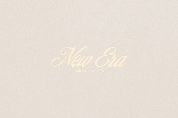 New Era เสื้อยืดแขนสั้นรุ่น New Era Soft Serve Stone Oversized Short Sleeve Tee