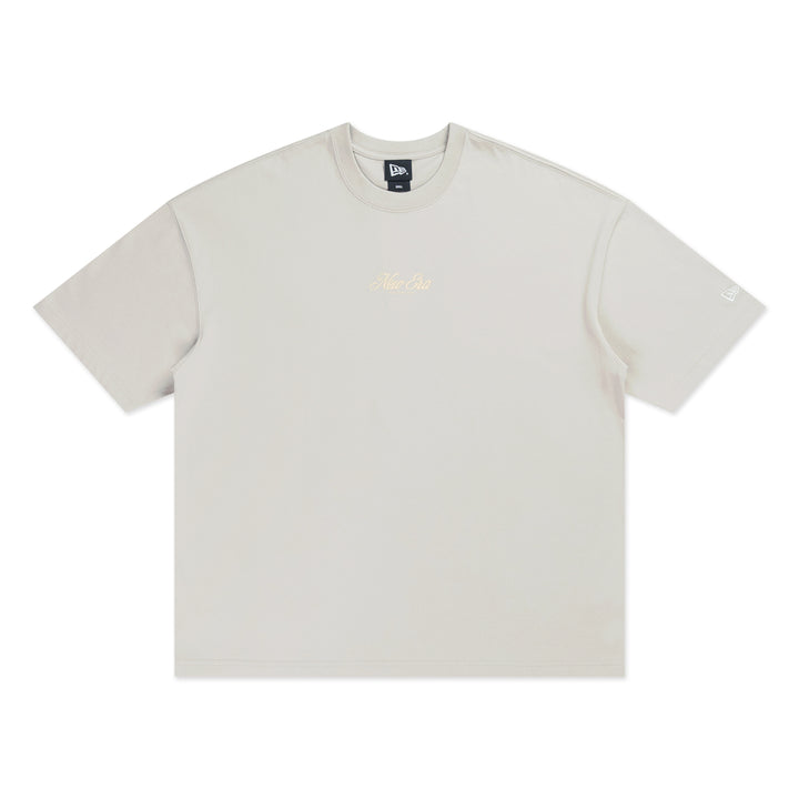 New Era เสื้อยืดแขนสั้นรุ่น New Era Soft Serve Stone Oversized Short Sleeve Tee