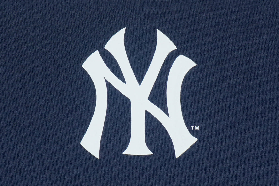 New Era เสื้อยืดแขนสั้นรุ่น New York Yankees Cnb Logo Oceanside Blue Oversized Short Sleeve Tee