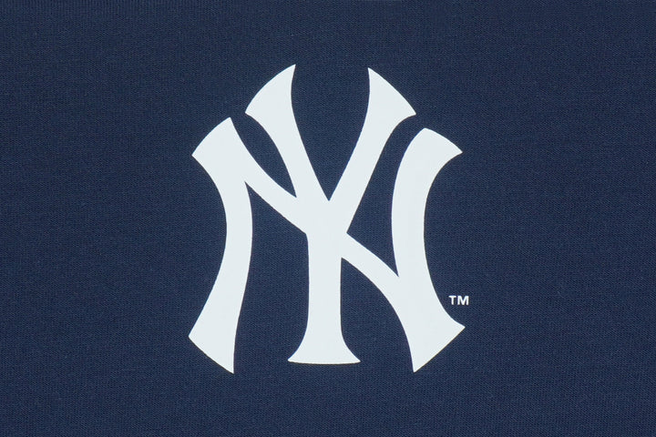 New Era เสื้อยืดแขนสั้นรุ่น New York Yankees Cnb Logo Oceanside Blue Oversized Short Sleeve Tee