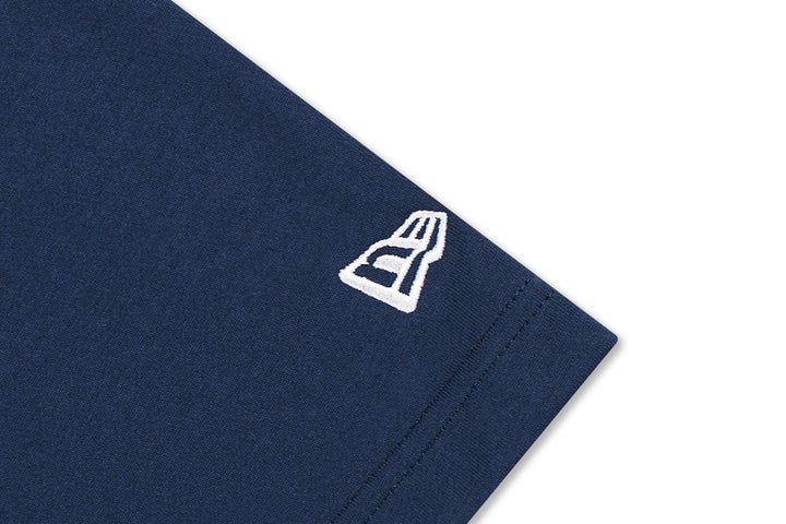 New Era เสื้อยืดแขนสั้นรุ่น New York Yankees Cnb Logo Oceanside Blue Oversized Short Sleeve Tee