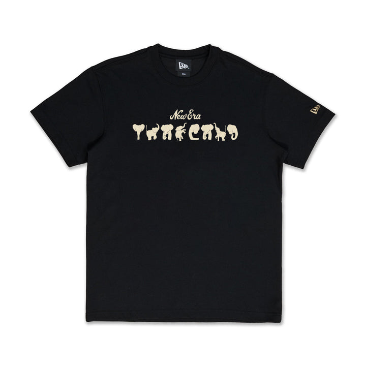 New Era เสื้อยืดแขนสั้นรุ่น Thailand Local Series Black Short Sleeve Tee