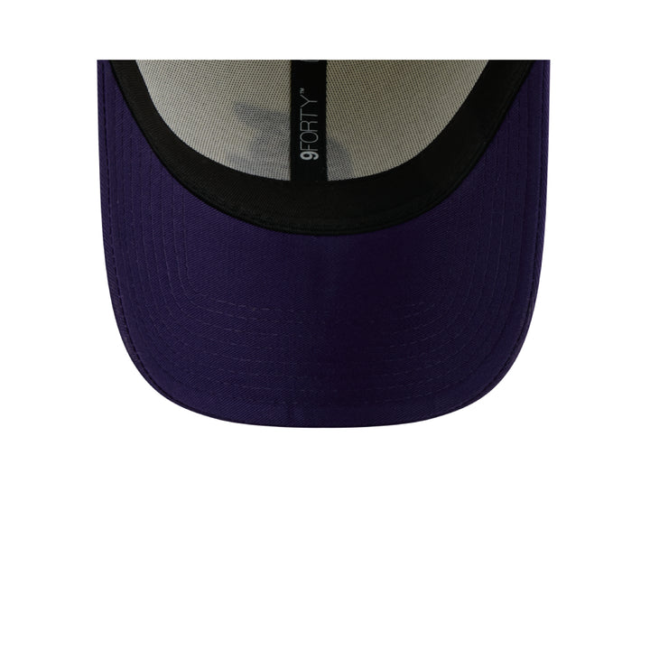 หมวกแก๊ป New Era รุ่น Los Angeles Lakers League Mix Game Day 2-Tone Purple Visor Chrome White 9Forty Cap
