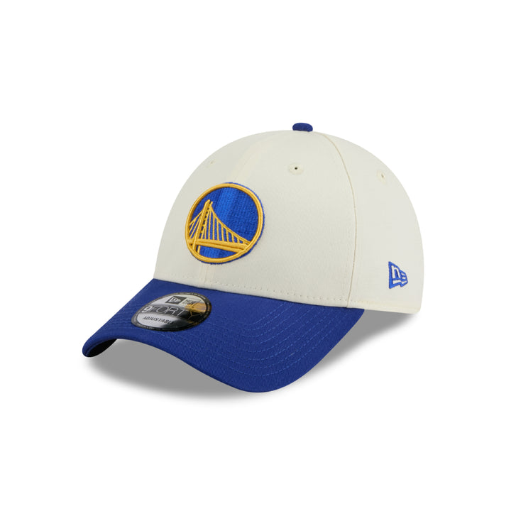 หมวกแก๊ป New Era รุ่น Golden State Warriors League Mix Game Day 2-Tone Royal Visor Chrome White 9Forty Cap
