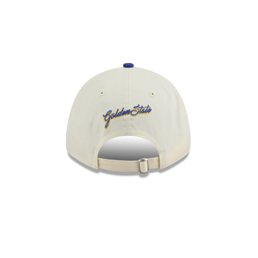 หมวกแก๊ป New Era รุ่น Golden State Warriors League Mix Game Day 2-Tone Royal Visor Chrome White 9Forty Cap