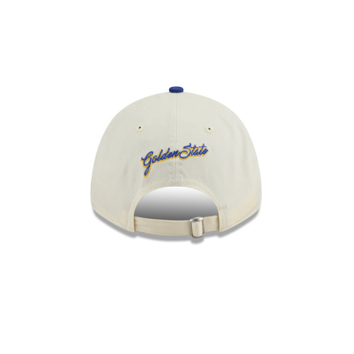 หมวกแก๊ป New Era รุ่น Golden State Warriors League Mix Game Day 2-Tone Royal Visor Chrome White 9Forty Cap