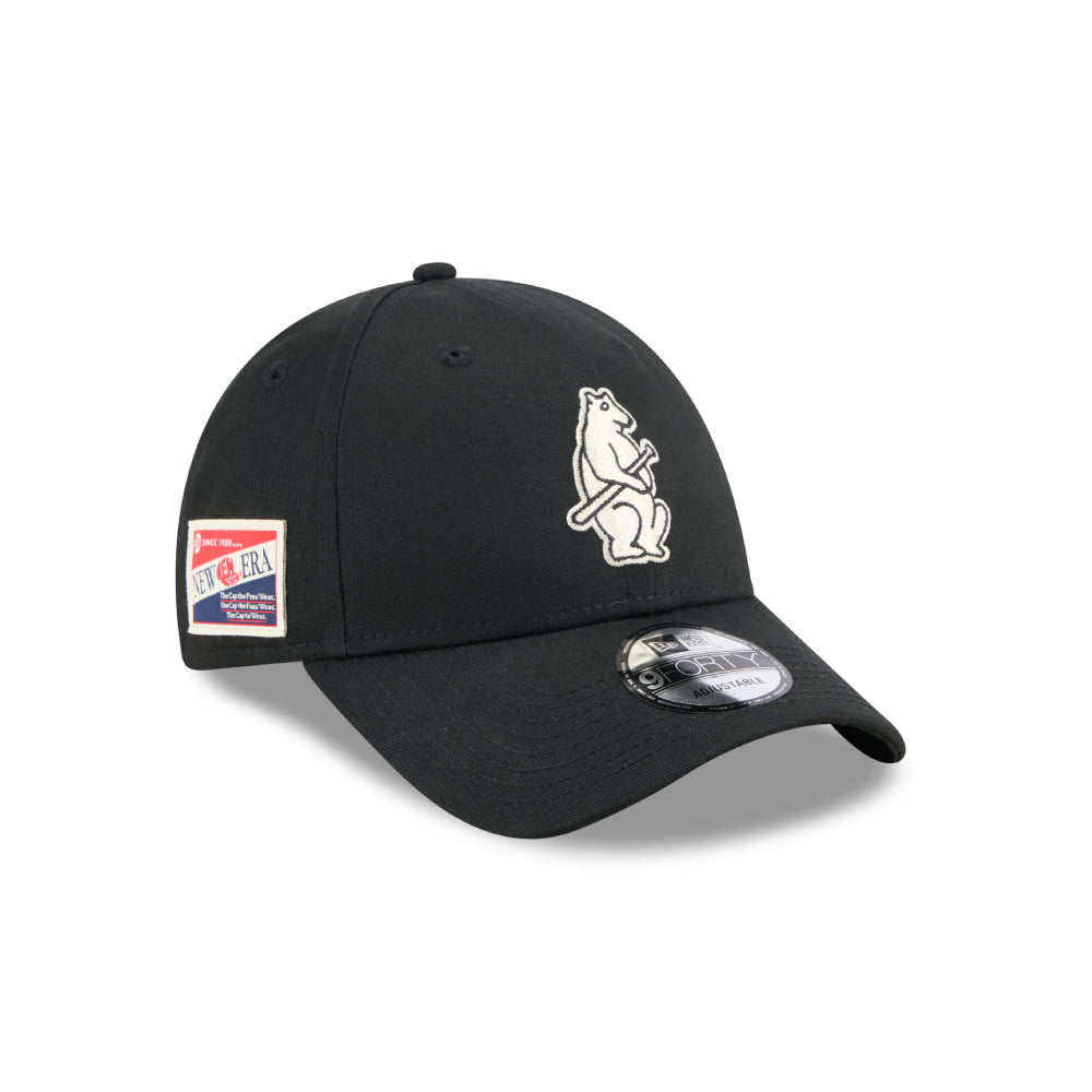 หมวกแก๊ป New Era รุ่น Chicago Cubs Cooperstown League Mix Game Day Black 9Forty Cap