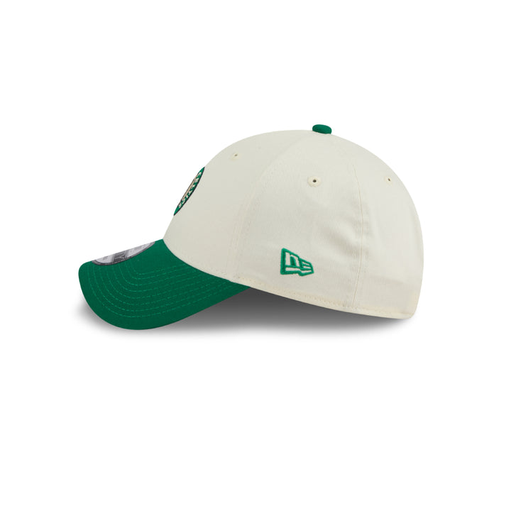 หมวกแก๊ป New Era รุ่น Boston Celtics League Mix Game Day 2-Tone Kelly Green Visor Chrome White 9Forty Cap