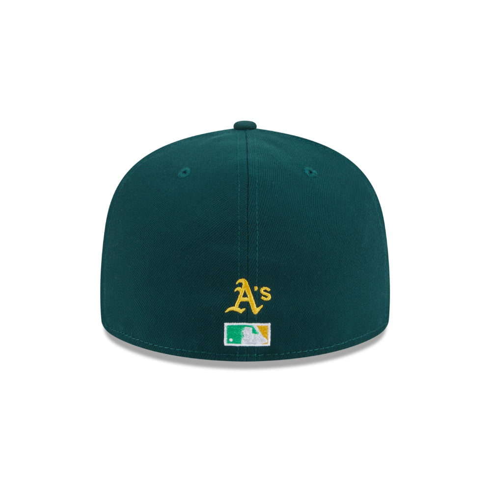 หมวกแก๊ป New Era รุ่น 59Fifty Pack - Fire Oakland Athletics Cooperstown Dark Green 59Fifty Cap