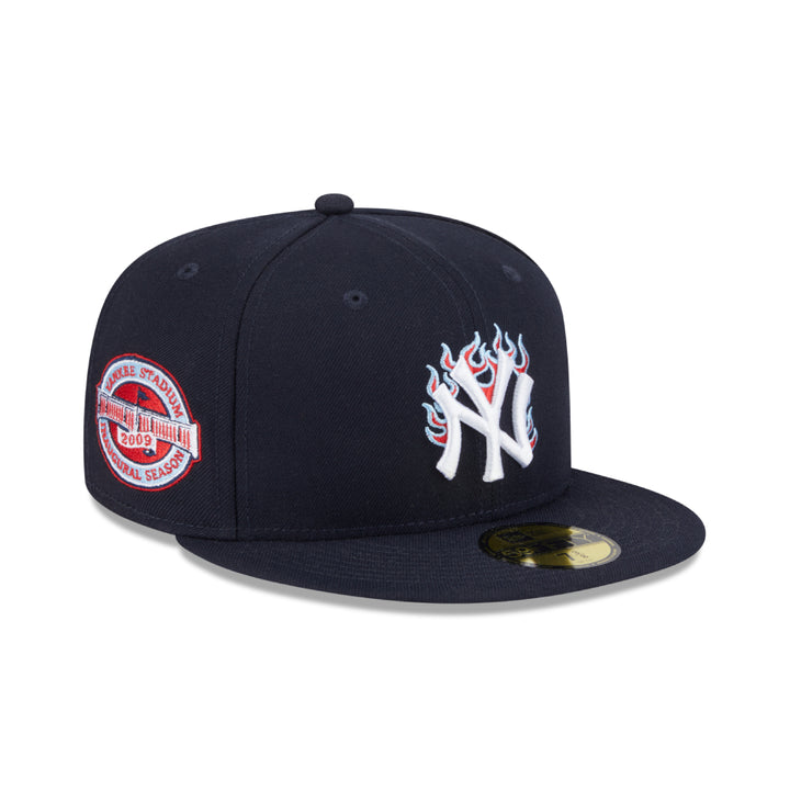 หมวกแก๊ป New Era รุ่น 59Fifty Pack - Fire New York Yankees Cooperstown Navy 59Fifty Cap