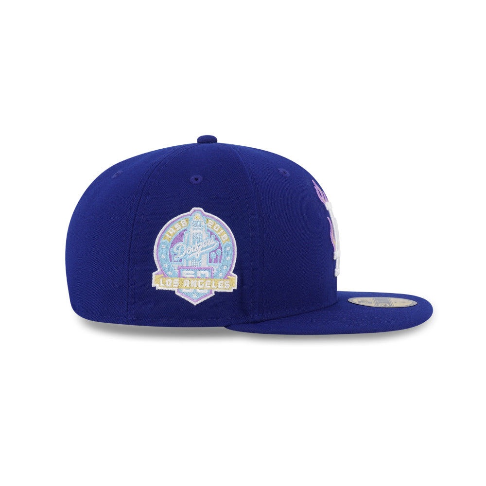 หมวกแก๊ป New Era รุ่น 59Fifty Pack - Fire Los Angeles Dodgers Cooperstown Dark Royal 59Fifty Cap