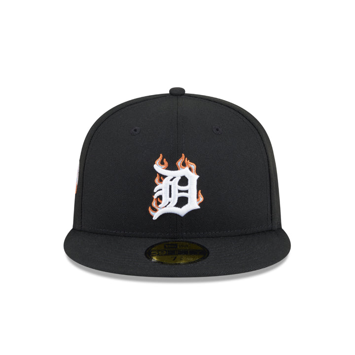 หมวกแก๊ป New Era รุ่น 59Fifty Pack - Fire Detroit Tigers Cooperstown Black 59Fifty Cap