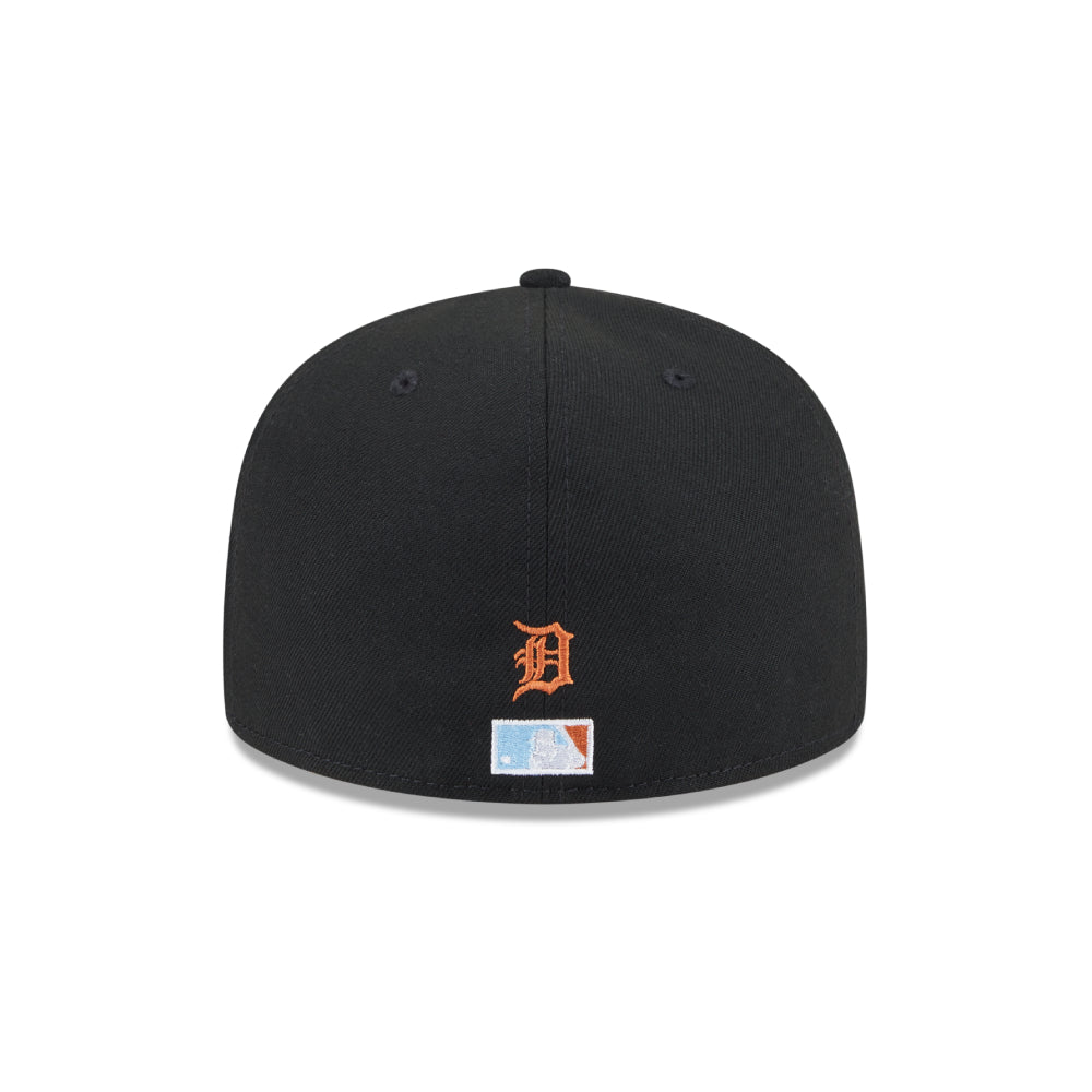 หมวกแก๊ป New Era รุ่น 59Fifty Pack - Fire Detroit Tigers Cooperstown Black 59Fifty Cap
