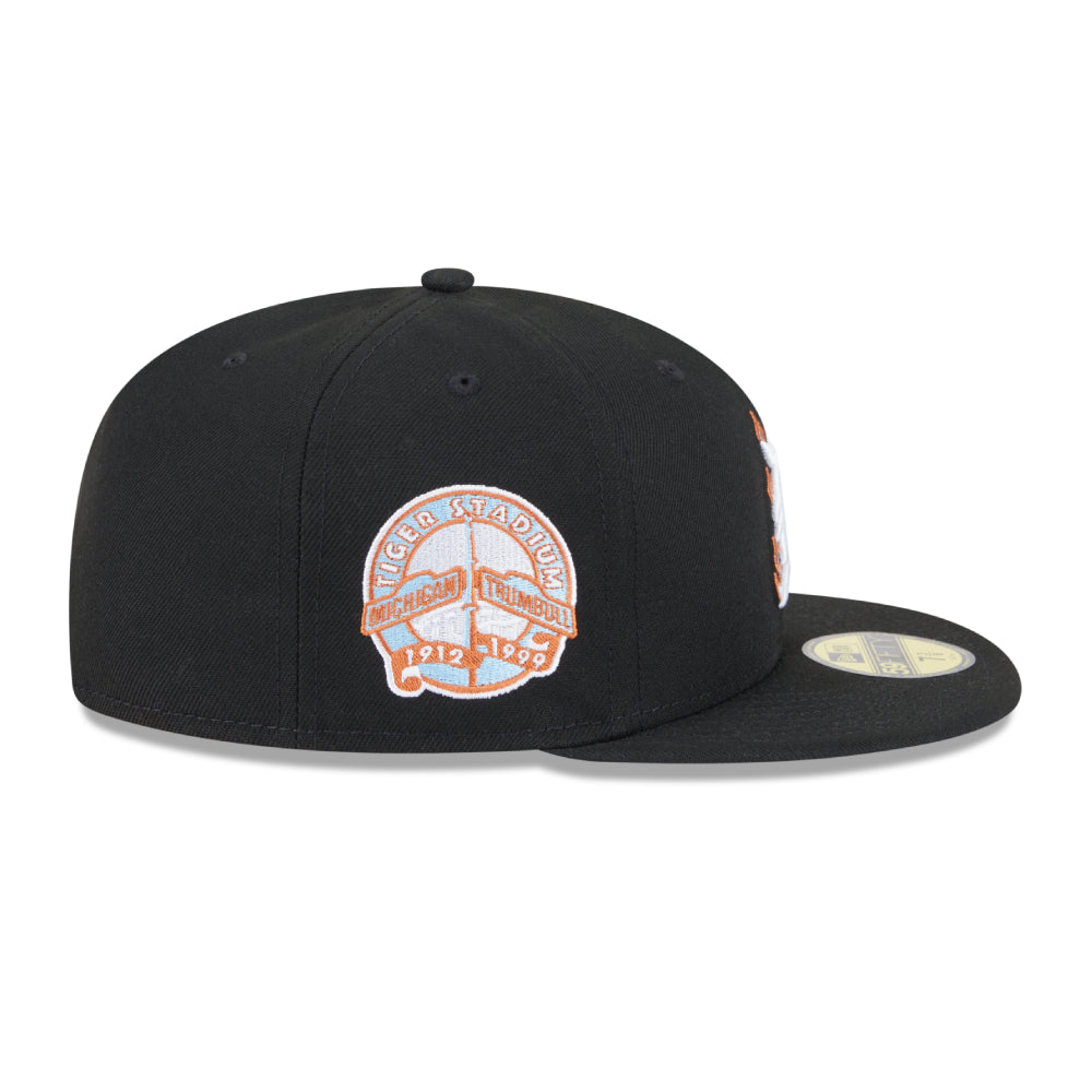 หมวกแก๊ป New Era รุ่น 59Fifty Pack - Fire Detroit Tigers Cooperstown Black 59Fifty Cap