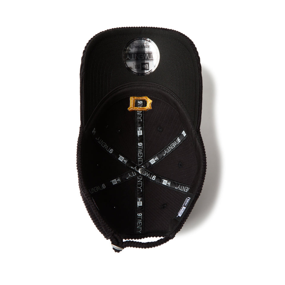New Era หมวกรุ่น Pittsburgh Pirates Corduroy Black 9Twenty Cap