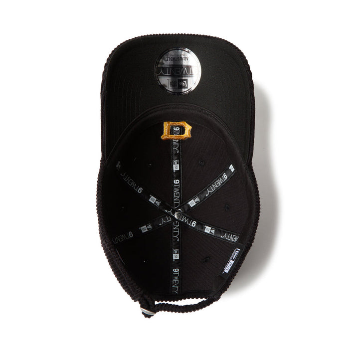 New Era หมวกรุ่น Pittsburgh Pirates Corduroy Black 9Twenty Cap
