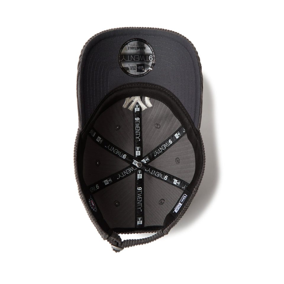 New Era หมวกรุ่น New York Yankees Corduroy Gray 9Twenty Cap