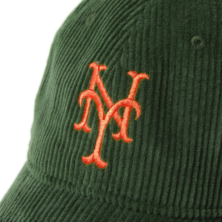 New Era หมวกรุ่น New York Mets Corduroy Dk Green 9Twenty Cap