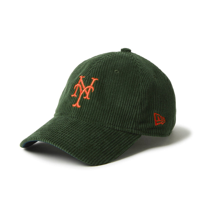 New Era หมวกรุ่น New York Mets Corduroy Dk Green 9Twenty Cap