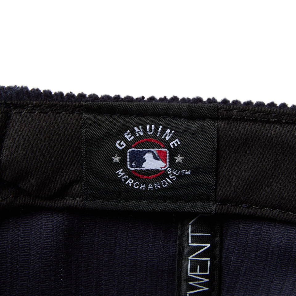 New Era หมวกรุ่น Atlanta Braves Corduroy Navy And Black 9Twenty Capp