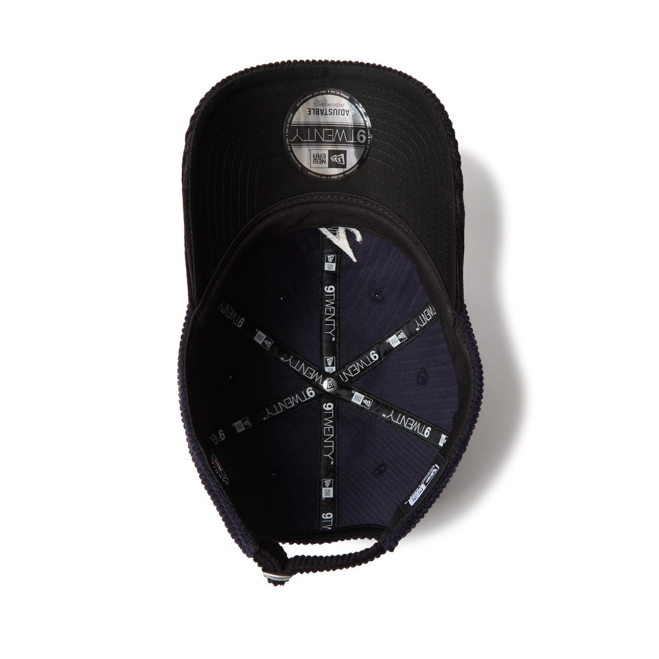 New Era หมวกรุ่น Atlanta Braves Corduroy Navy And Black 9Twenty Capp