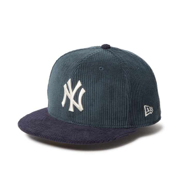 New Era หมวกรุ่น New York Yankees Corduroy Blue Green And Navy 59Fifty Cap
