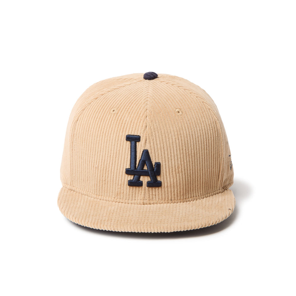 New Era หมวกรุ่น Los Angeles Dodgers Corduroy Beige 59Fifty Cap