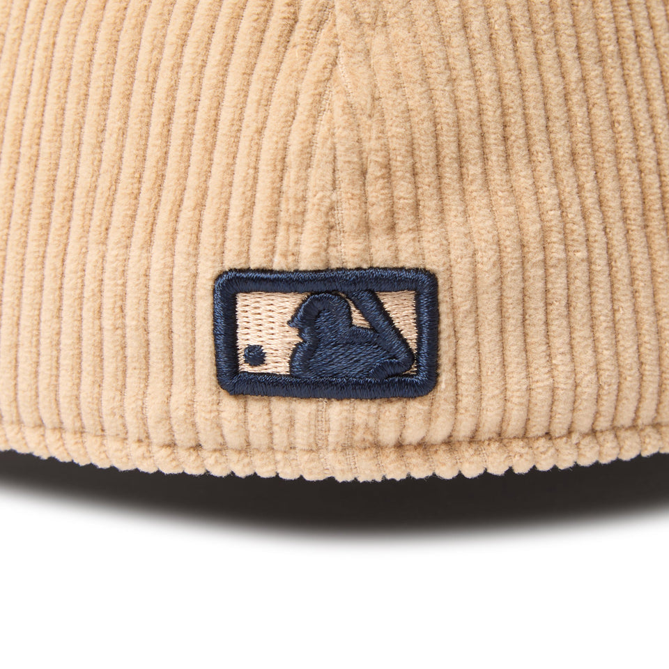 New Era หมวกรุ่น Los Angeles Dodgers Corduroy Beige 59Fifty Cap