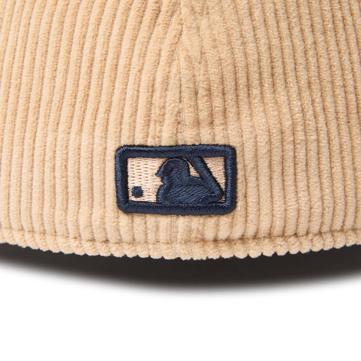 New Era หมวกรุ่น Los Angeles Dodgers Corduroy Beige 59Fifty Cap