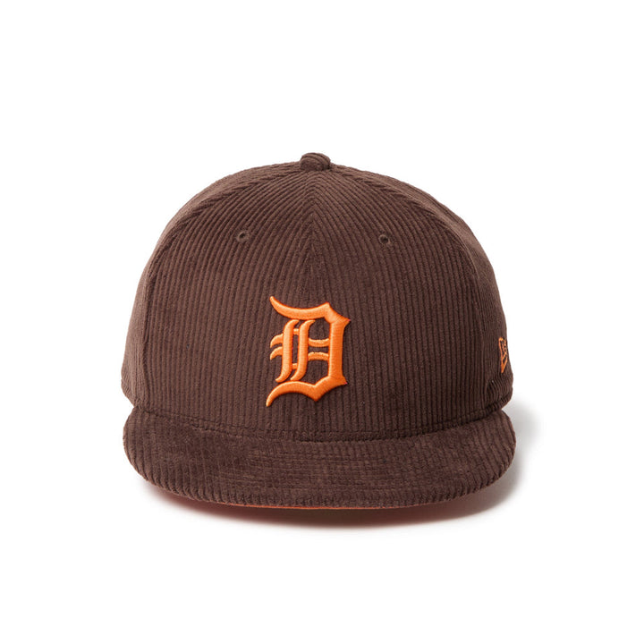 New Era หมวกรุ่น Detroit Tigers Corduroy Dark Brown 59Fifty Cap