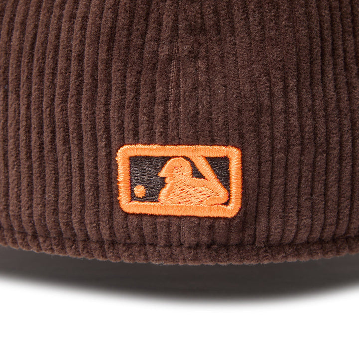 New Era หมวกรุ่น Detroit Tigers Corduroy Dark Brown 59Fifty Cap