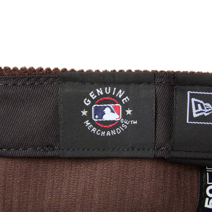 New Era หมวกรุ่น Detroit Tigers Corduroy Dark Brown 59Fifty Cap