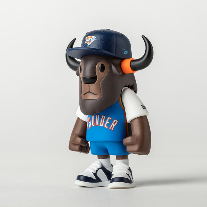 New Era ฟิกเกอร์รุ่น OKLAHOMA THUNDER NBA MINI BUFFALO BLUE FIGURE