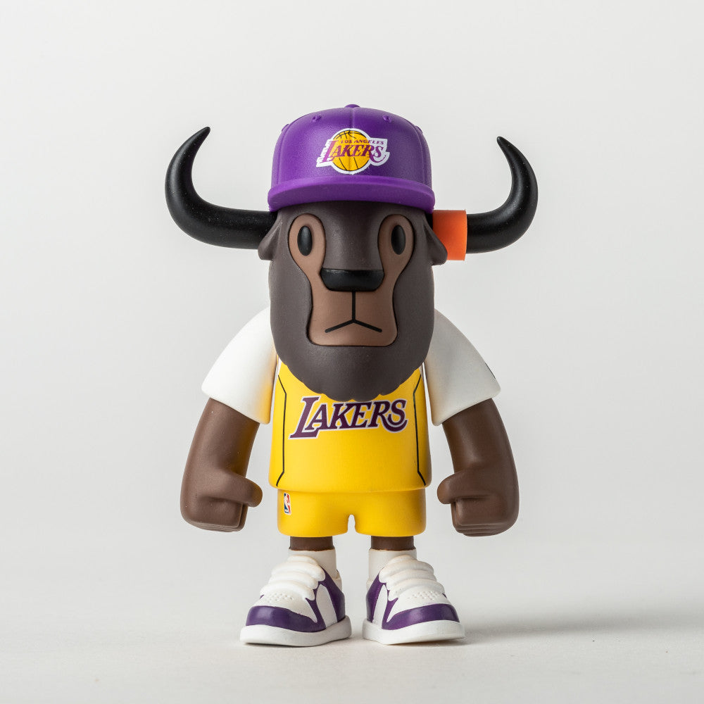 New Era ฟิกเกอร์รุ่น LOS ANGELES LAKERS NBA MINI BUFFALO GOLD FIGURE