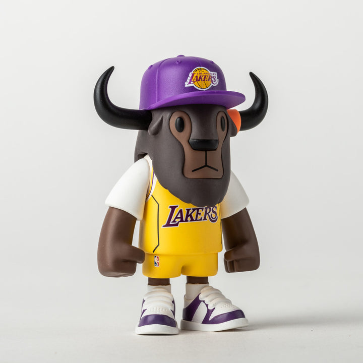 New Era ฟิกเกอร์รุ่น LOS ANGELES LAKERS NBA MINI BUFFALO GOLD FIGURE