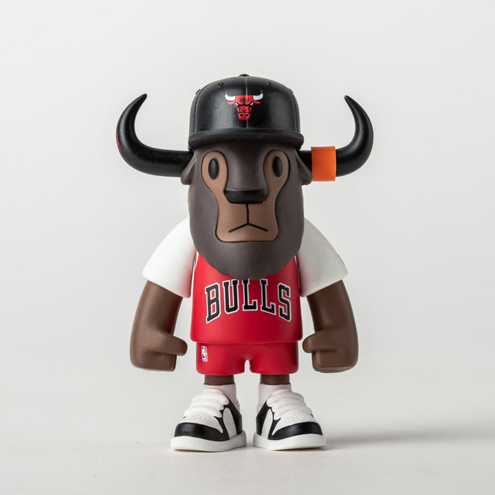 New Era ฟิกเกอร์รุ่น CHICAGO BULLS  NBA MINI BUFFALO RED FIGURE